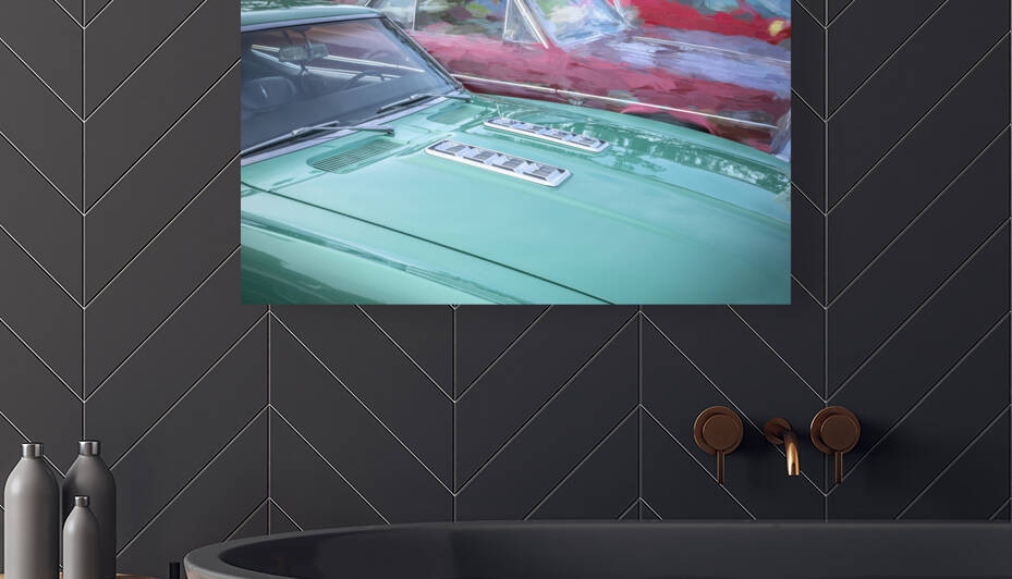 1968 Green Chevrolet Camaro RSSS X107 by Rich Franco