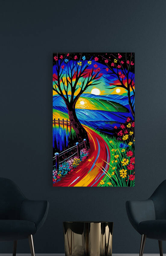 painting in expressionism style  5 in collection 2023 by Radiy Bohem