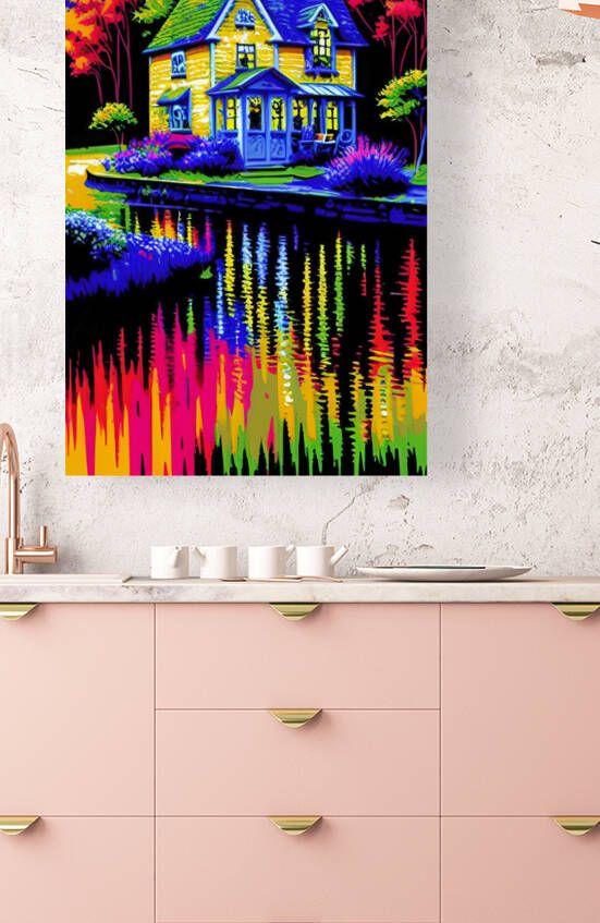 painting in expressionism style  in collection  8 by Radiy Bohem