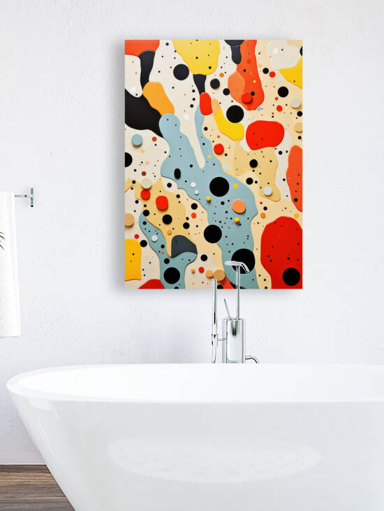 Terrazzo pattern art 4 by Justyna Jaszke JBJart