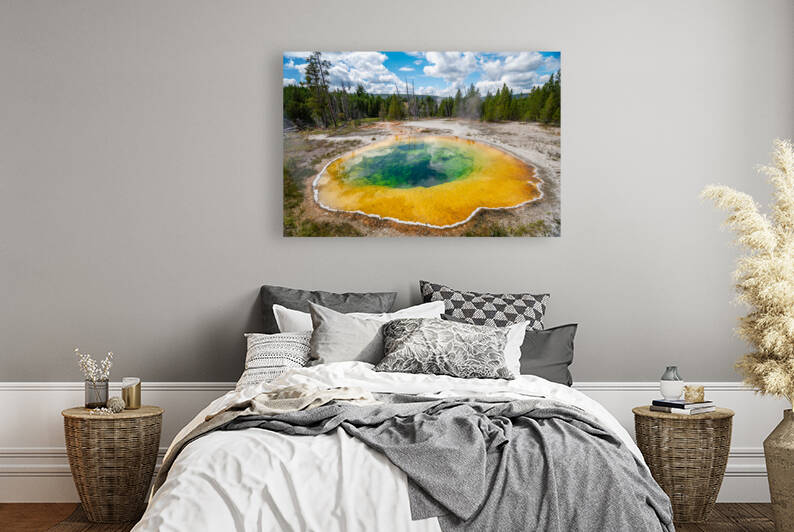 Morning Glory Pool by Noah Lang