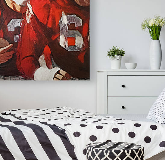 1966 St. Louis Cardinals Football Art by Row One Brand