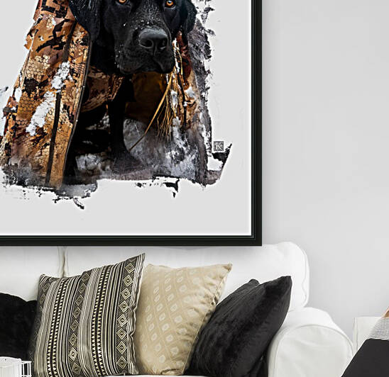 Boomer - Snow Days  by Kenneth Laird Studios