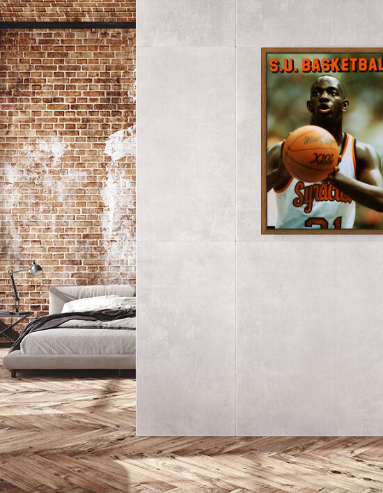 1985 Syracuse Basketball Pearl Washington  by Row One Brand