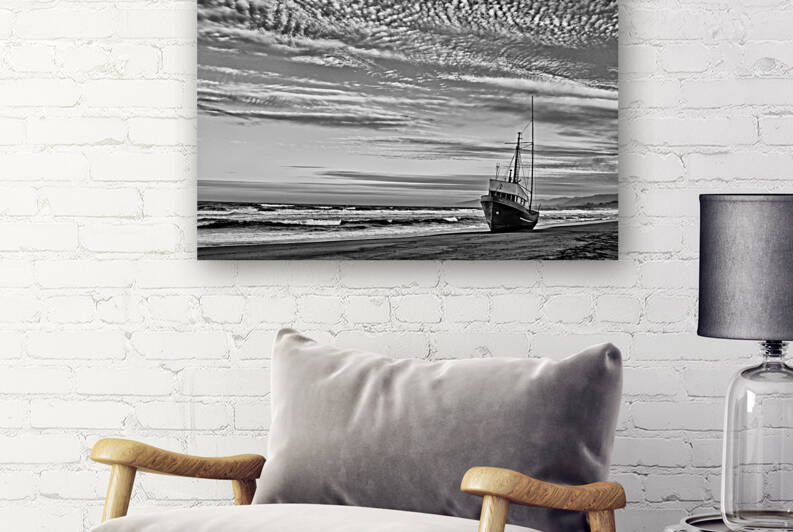 Stranded Boat on Salmon Creek II by Images By Jon Evan