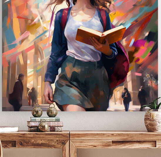 Minds Blossoming Journey by Artful Vision Studio