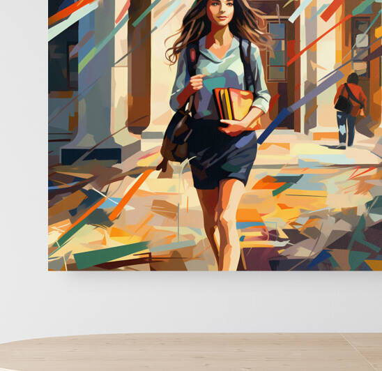 The Studious Scholar by Artful Vision Studio