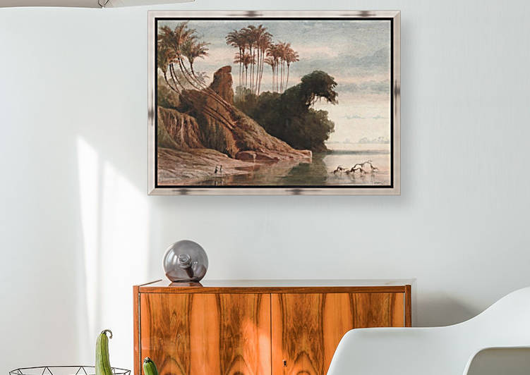 Brasilianische Flusslandschaft by Ferdinand Keller