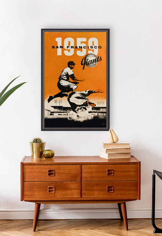 1959 San Francisco Giants Art by Row One Brand