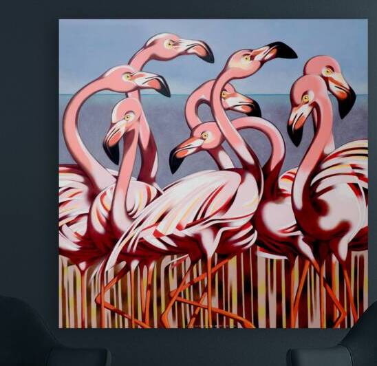 Flamingos by federicocortese