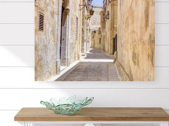 Lanes of Mdina by Assaf Frank