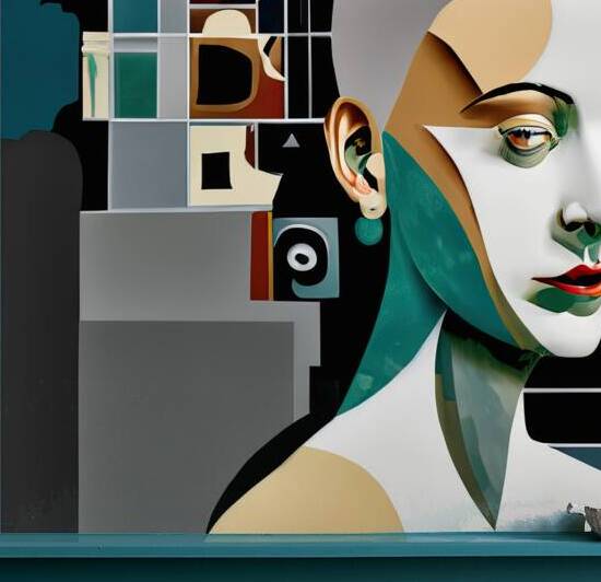 Beauty and mystery in cubism - GIA0923-1041-ILU by JordiCarrio