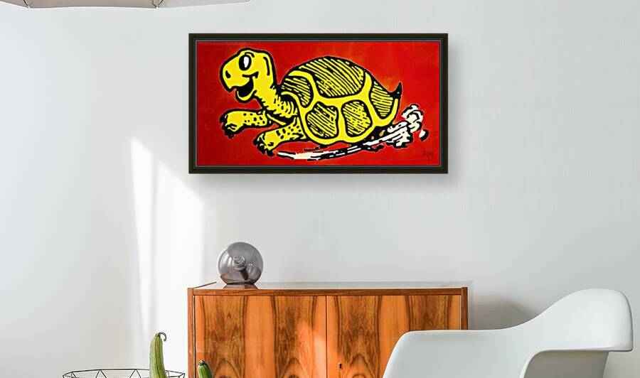 1970s Maryland Terp Art Remix by Row One Brand