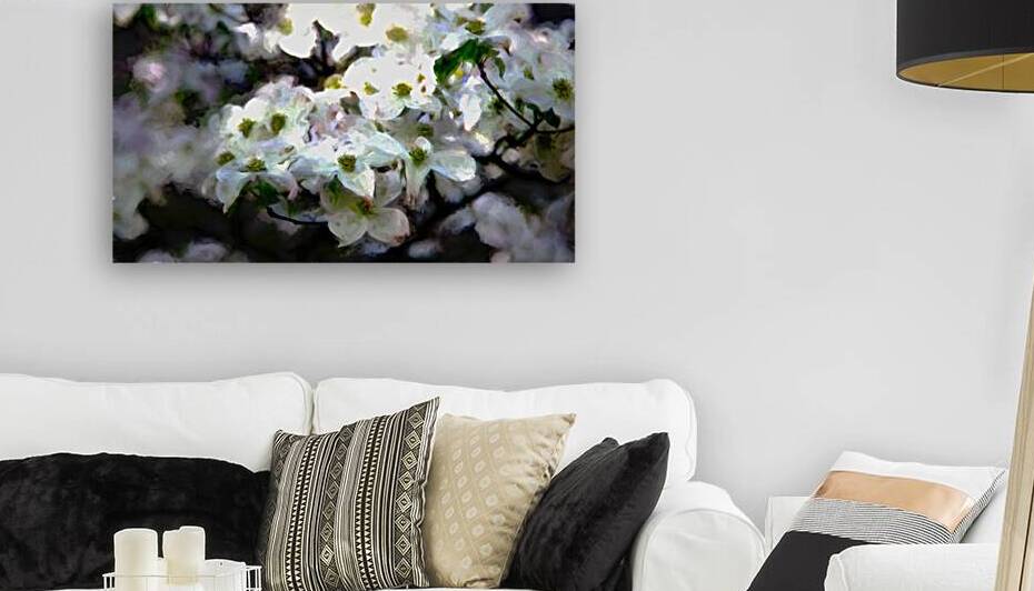 Monet Dogwood 2 studio by J M Ludwig