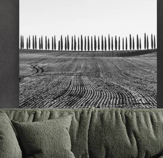 Frozen morning in Val d Orcia by Stefano Orazzini