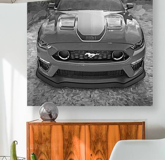 2021 Ford Mustang Mach 1 Grabber Blue X 2 by Rich Franco