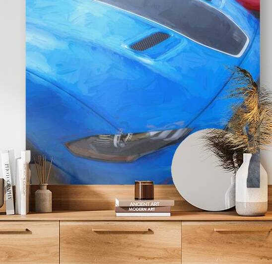 2021 Ford Mustang Mach 1 Grabber Blue X 5 by Rich Franco