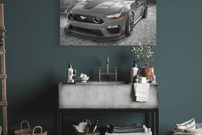 2021 Ford Mustang Mach 1 Grabber Blue X 6 by Rich Franco