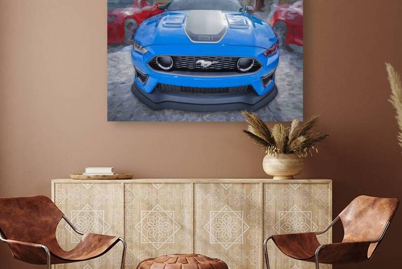 2021 Ford Mustang Mach 1 Grabber Blue X 14 by Rich Franco