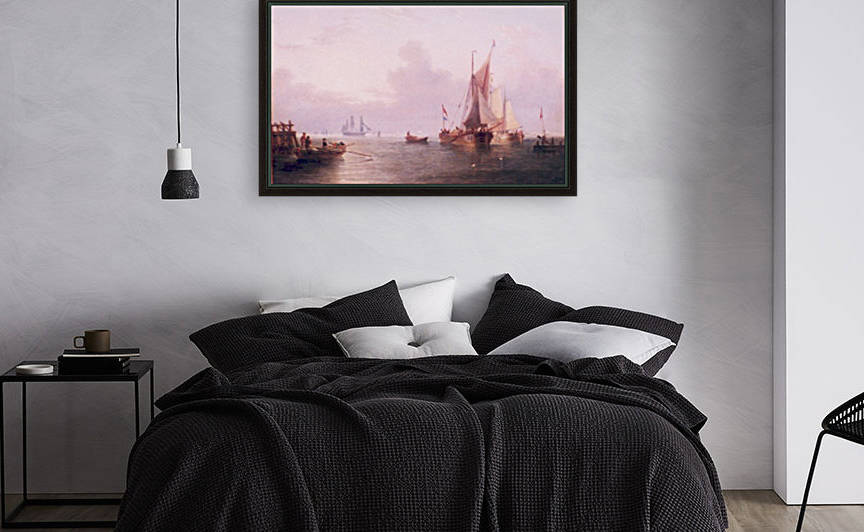 Shipping off a Dutch Port by John Wilson Carmichael