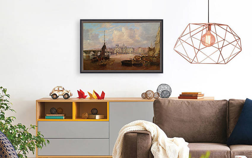 The Mayors Barge on The Tyne by John Wilson Carmichael