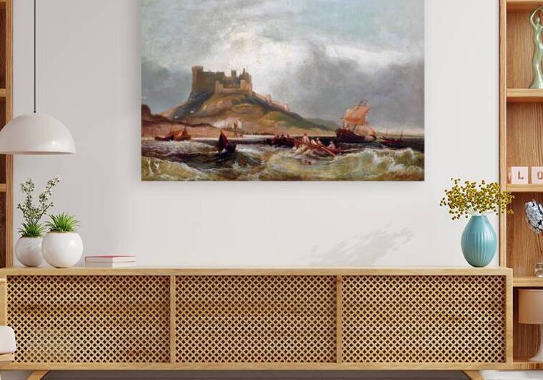 Castle by the o'jays by John Wilson Carmichael