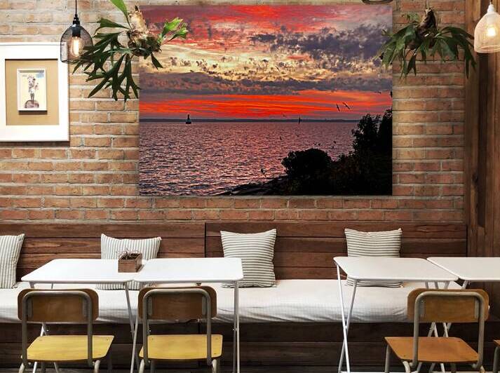 Sunrise at Escanaba Harbor by Bill Swartwout Photography