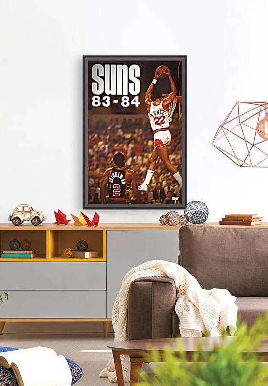 1983 Phoenix Suns Larry Nance Dunk by Row One Brand