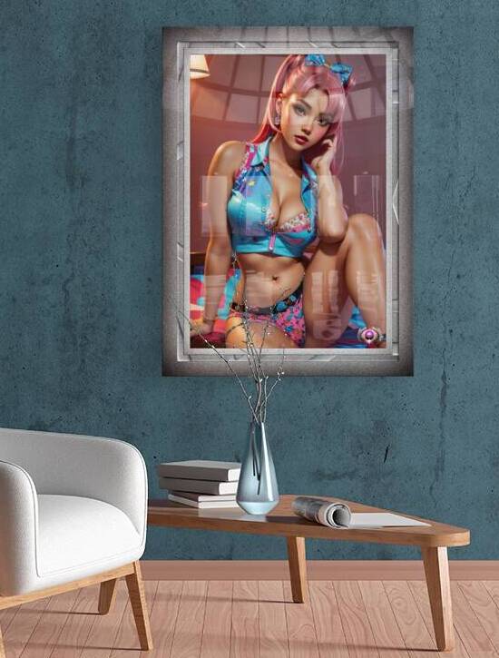 Nancy Wants To Go Out And Have Fun Gorgeous AI Concept Art Portrait by Xzendor7 by xzendor7