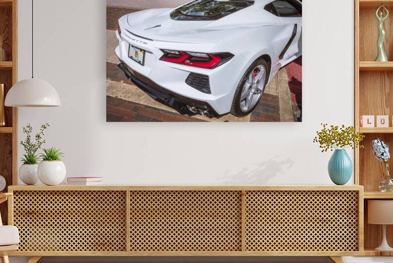 2021 White Chevrolet Corvette C8 X 3 by Rich Franco