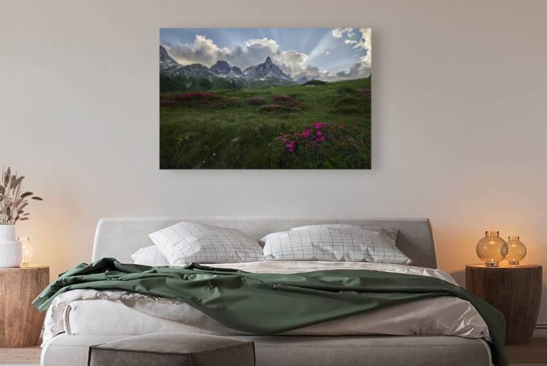 God Rays in the French Alps by Images By Jon Evan