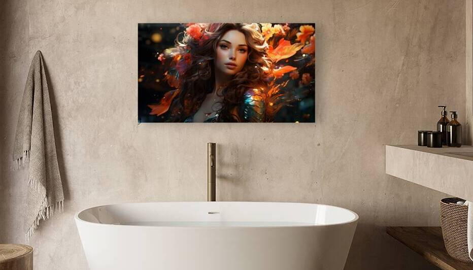 Dazzling Mermaid Illustration. by Israt Jahan Elma