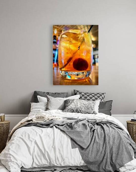 Smoky Old Fashioned Cocktail by Bill Swartwout Photography