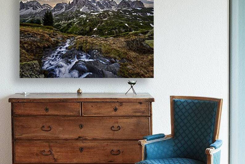 French Alps at Dawn  by Images By Jon Evan