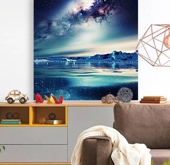 starry sky reflection by Gianni Ben