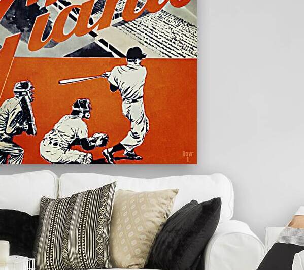 1958 San Francisco Giants Art Remix by Row One Brand