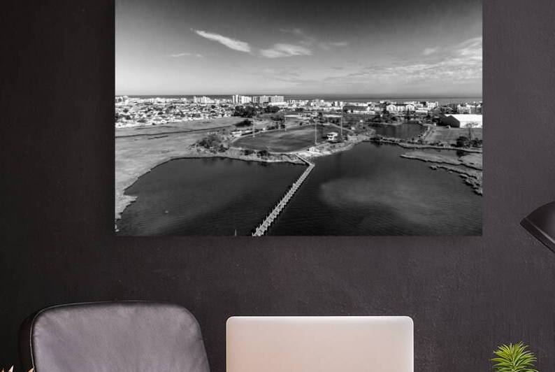 Ocean City Northside Park in Black and White by Bill Swartwout Photography