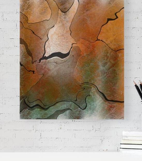 Joyous Melange - Abstract Nature Art Print by Corina Ioana