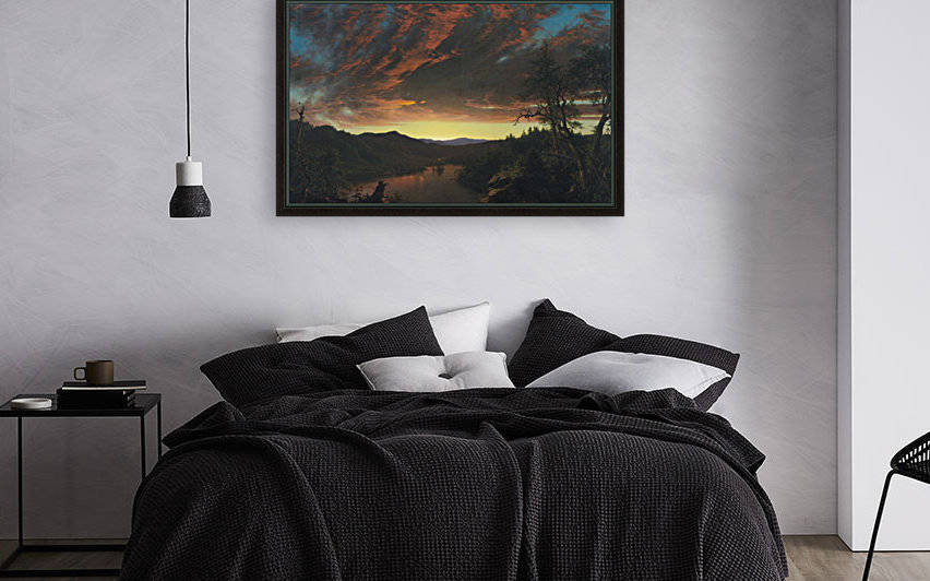 Frederic Edwin Church Art Collection Frederic Edwin Church Twilight In The Wilderness
