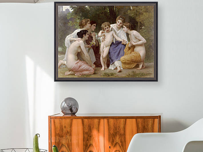 Admiration 1897 by William-Adolphe Bouguereau