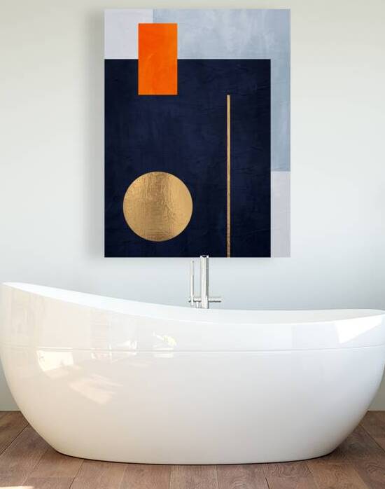 ART OF ABSTRACT GEOMETRIC SHAPES 42 by Online Arts