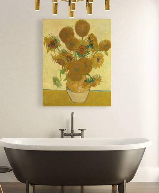 Vincent van Gogh   Sunflowers 1888 National Galle by ASAR STUDIOS