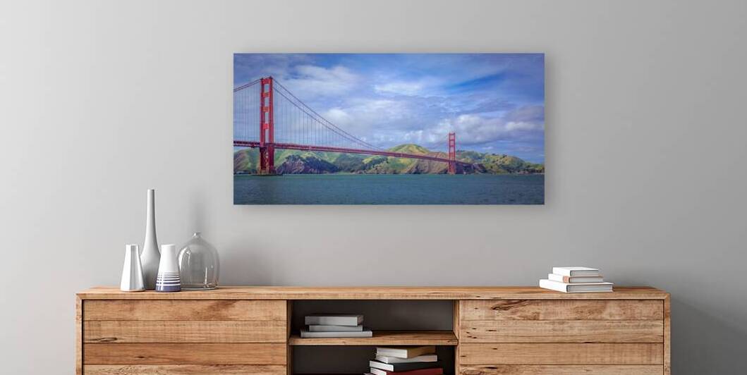 GGB Golden Gate Marin Headlands PRINT1 by RogerElliottPhotos