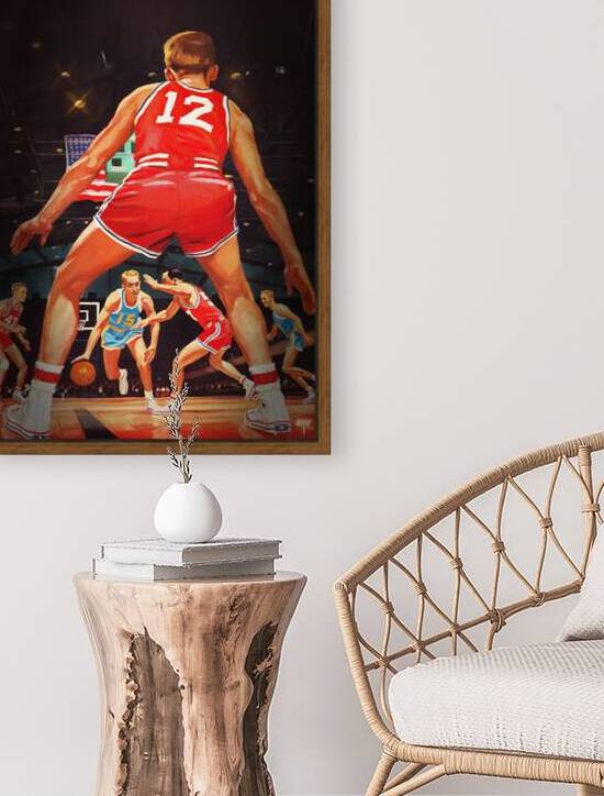 1959 Basketball Art II by Row One Brand