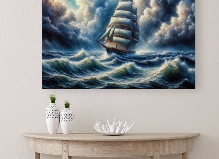 Ocean Challenge - GIA-2309-1084-OIL by JordiCarrio