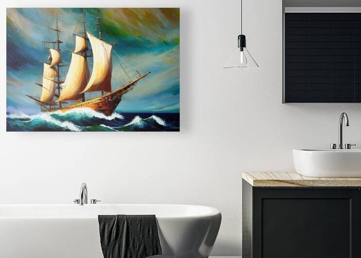 Triumphal Journey - GIA-2309-1085-OIL by JordiCarrio