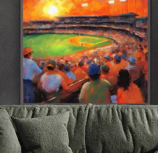 Relaxing Evening at the Ballgame by Row One Brand