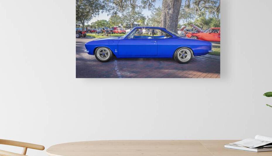 1965 Blue Chevrolet Corvair Monza X 1 by Rich Franco