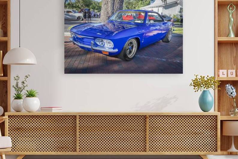 1965 Blue Chevrolet Corvair Monza X 7 by Rich Franco