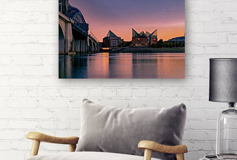 Chattanooga Tennessee River Sunset by Norma Brandsberg Photography